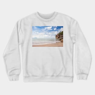 Beach at Bako national park Crewneck Sweatshirt